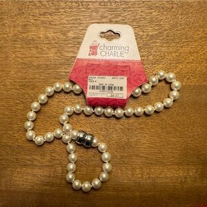 Faux Pearl Necklace